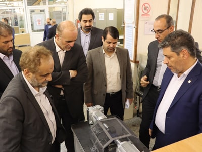 بازدید کارخانه نیان الکترونیک