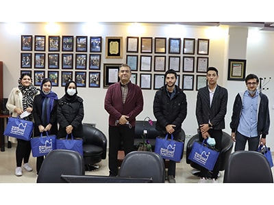 بازدید دانشجویان نیان