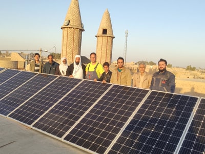 احداث نیروگاه خورشیدی